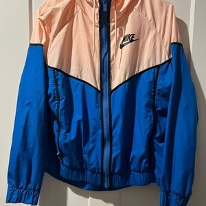 Nike Pink and Blue Jacket